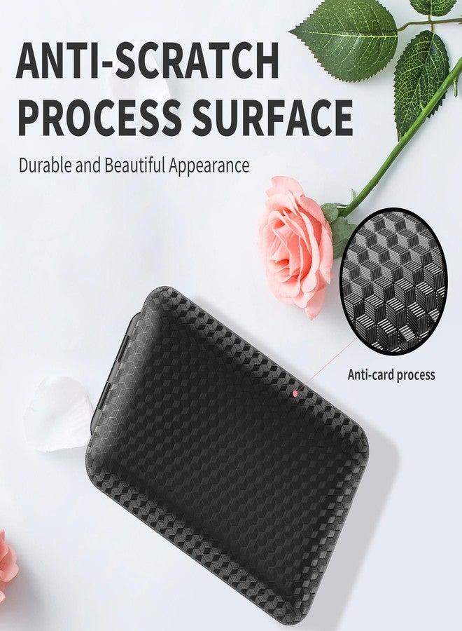Restree Weekly Pill Organizer, Magnetic Moisture Proof Pill Case, Large Capacity Travel Pill Box with Inner Clear Lid for Vitamins, Supplements, and Daily Medications 8 Compartment (Black) - Image 4